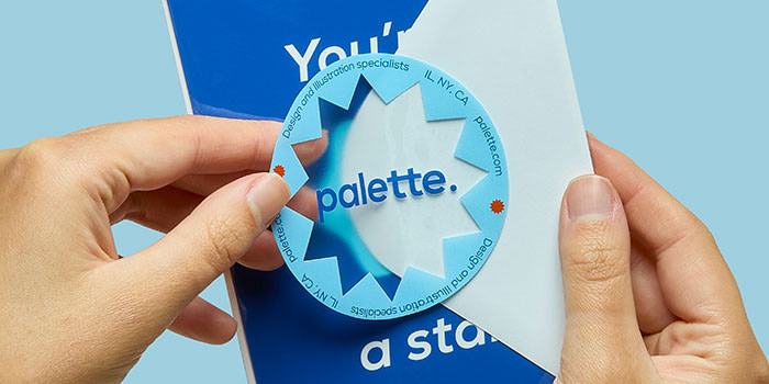 Clear Sticker sealing Envelope.