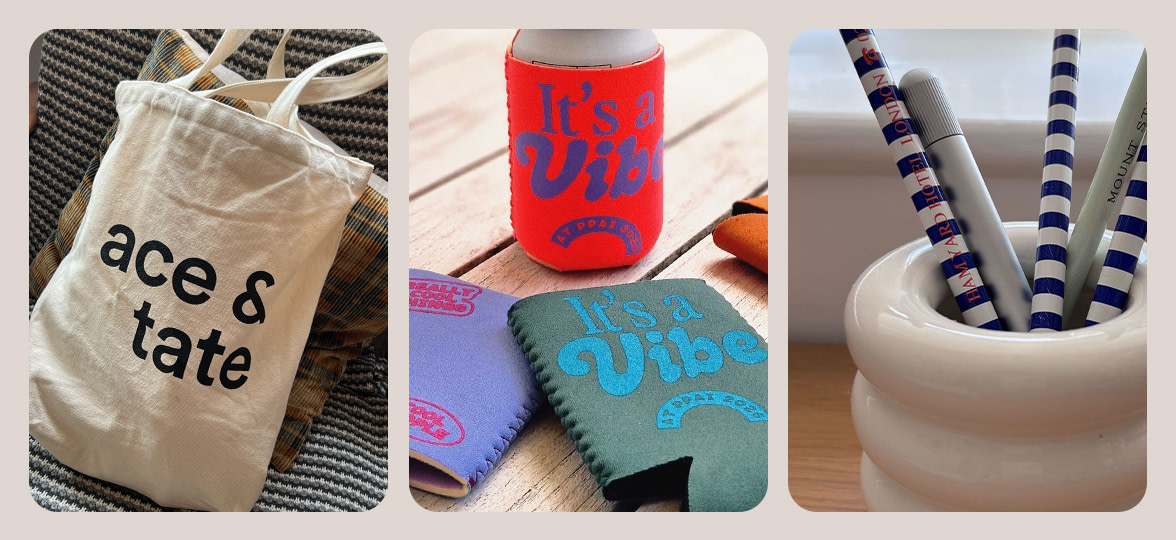 Branded merch we use everyday blog hero