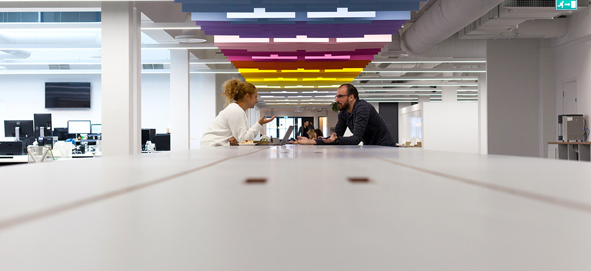Meeting in open space