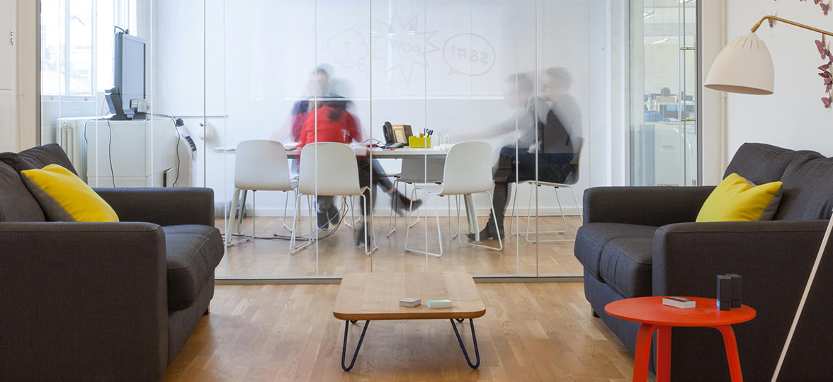 People in meeting
