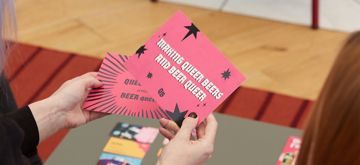 Queer Brewing's Postcards.
