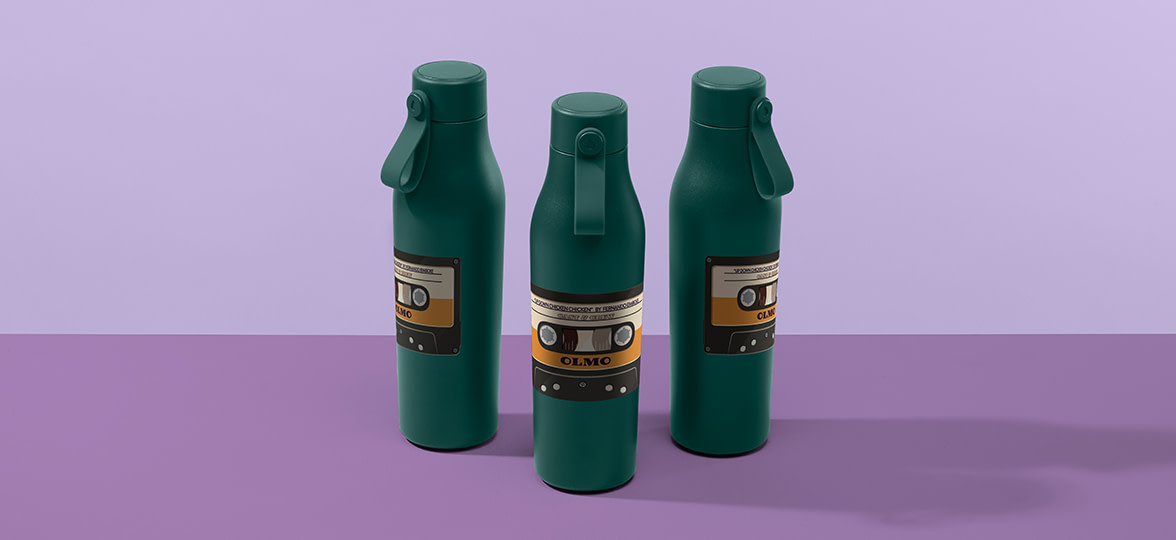 Olmo Water Bottles.