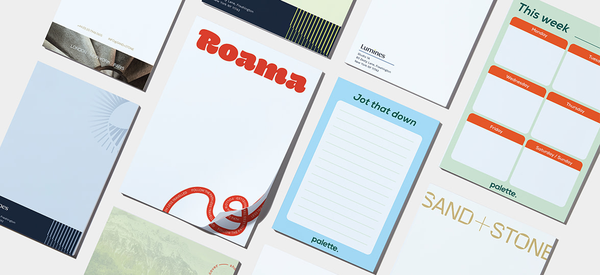Custom Notepads.