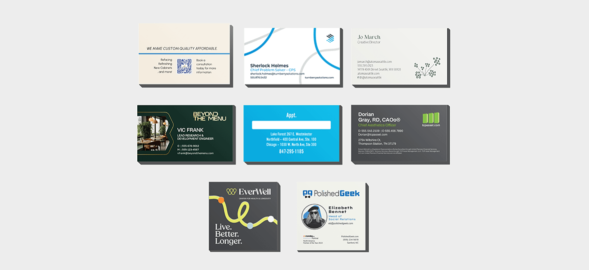 Our favourite recent business card trends here at MOO