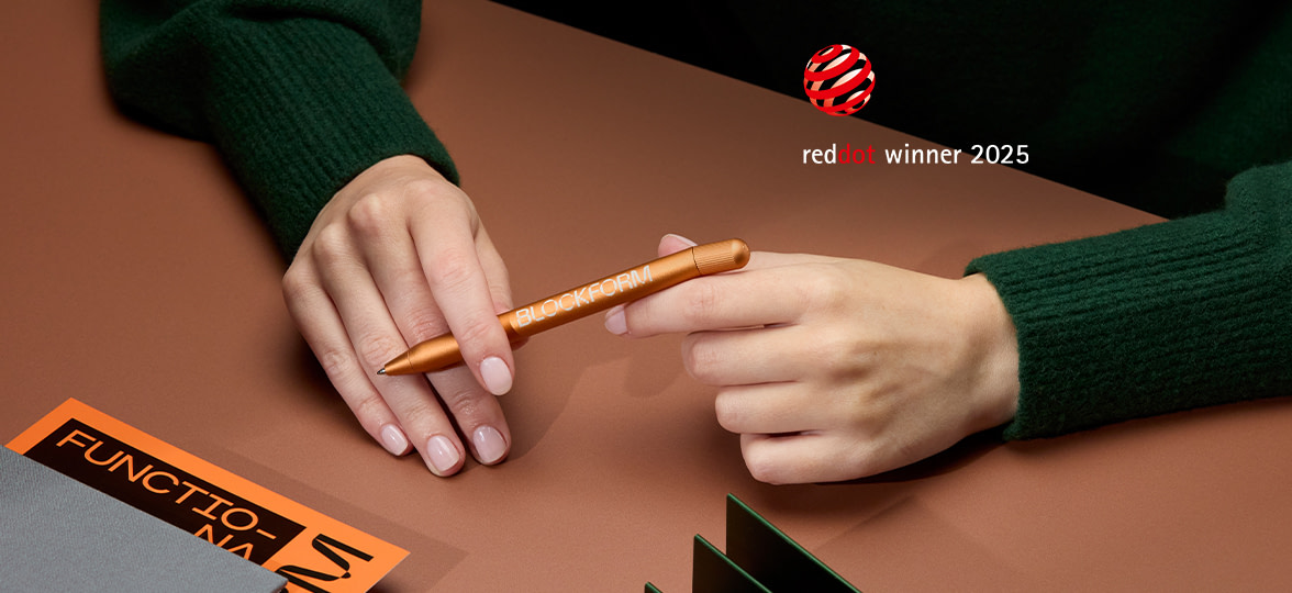 Our Twist Pen is a Red Dot Award winner