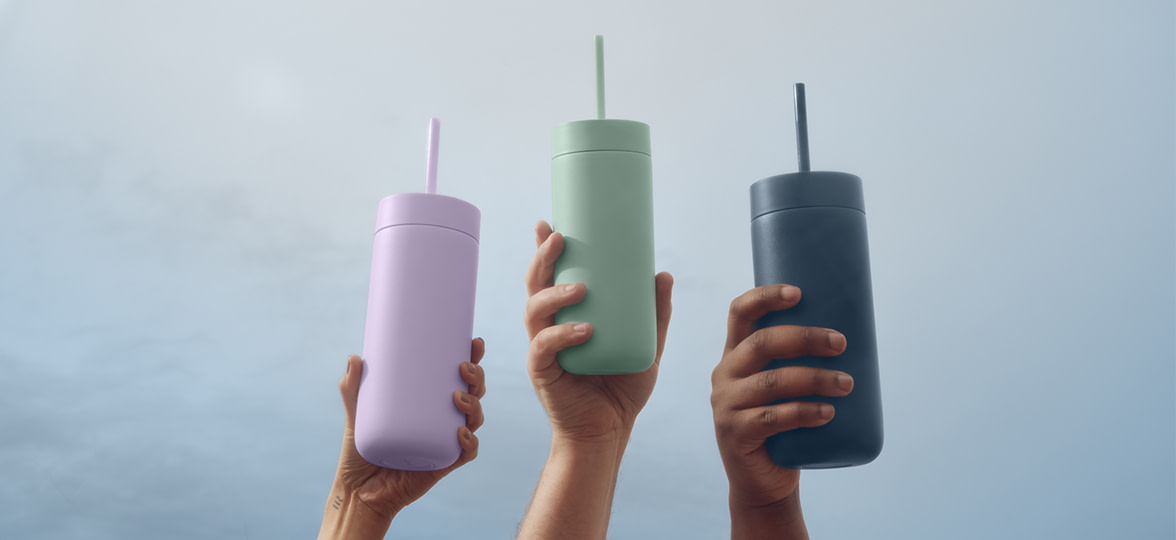 Fellow Carter Tumblers in 3 different colors.