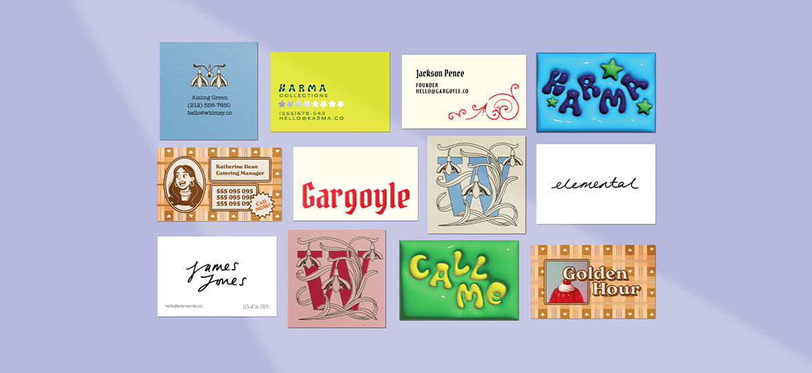 Business Card design trends for 2026