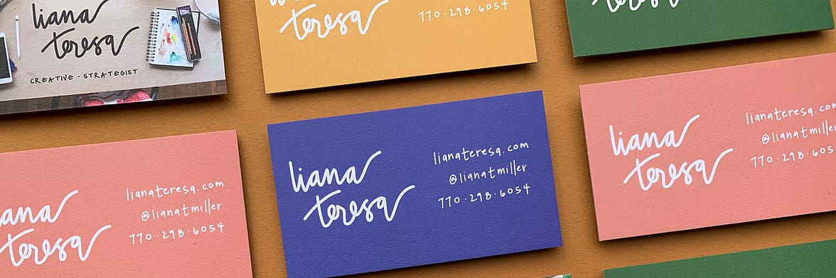 Liana Theresa Business Cards