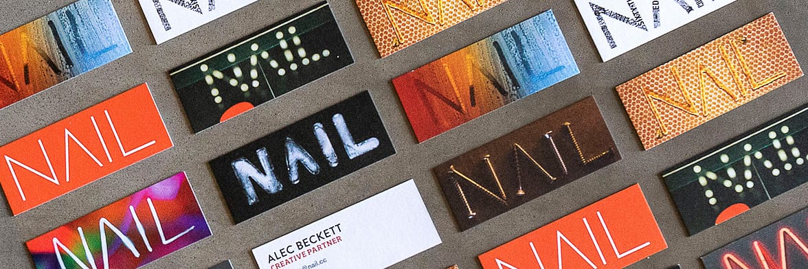 Nail mini cards