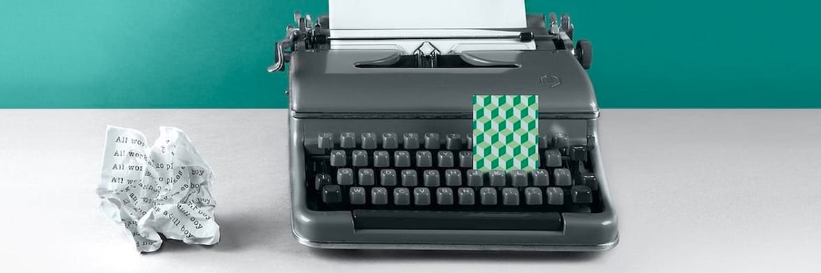 Typing machine with documents