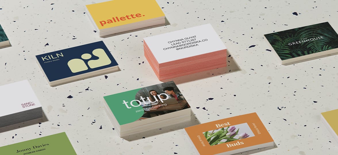 Business cards' templates.