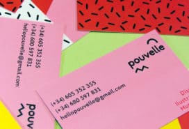 Pouvelle business cards