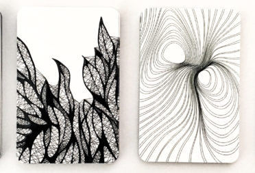 Monochrome Azadeh cards