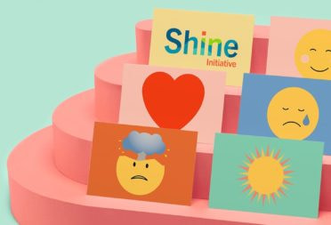 6 cards with various emojis evoking emotions and mental states