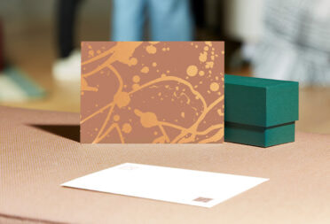 Copper Foil Postcards.