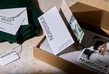 Brochures used to nail packaging inserts