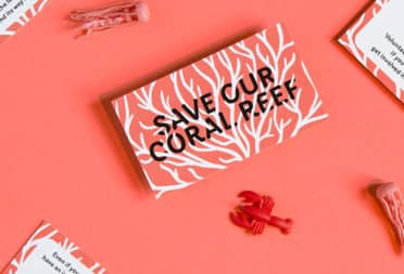 Zipeng Zhu coral reef business cards