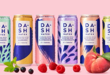 DASH water collection of carbonated, fruity drinks