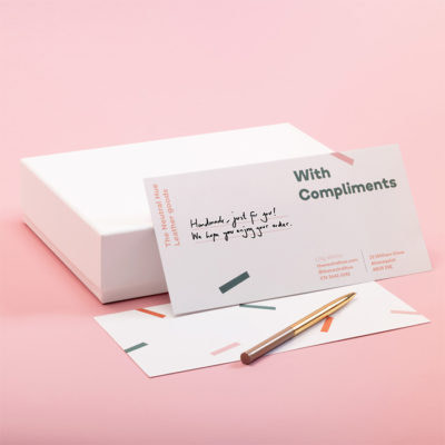 Compliment slips