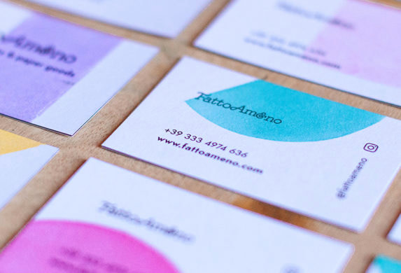 Fatto Ameno business cards