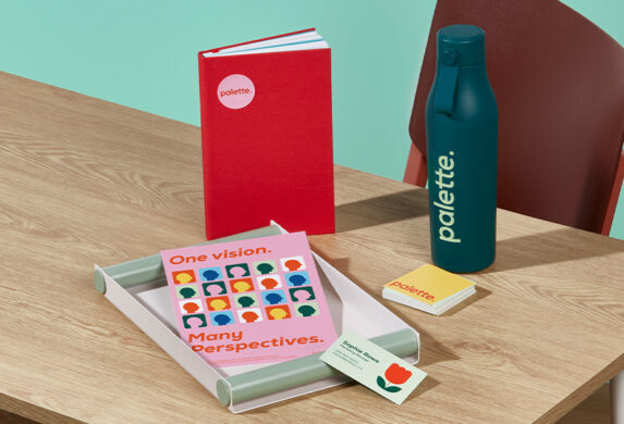 All the printed materials and branded merch you need to introduce a rebrand