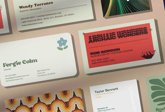 All the best business cards in 2025.