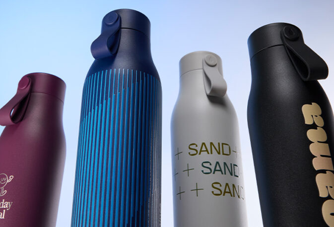 Our New MOO Water Bottle in all four colours