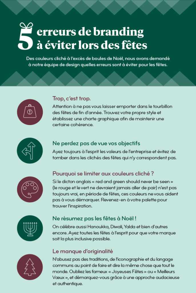 5 festive branding mistakes list.