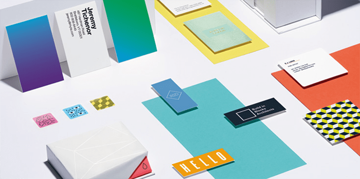 Mini business cards, postcards, flyers and business cards by MOO