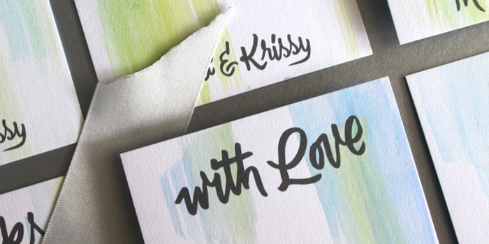 Lauren Beltramo Matt & Krissy Invitation Postcards