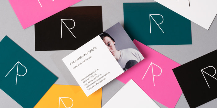 Roope Sirola Super Business Cards showing his contact information