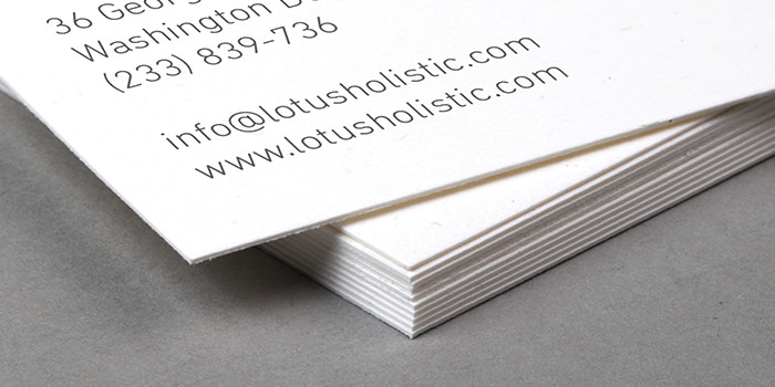 MOO cotton paper: a great textured option for your printing needs