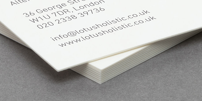 MOO super paper great for thick business card printing
