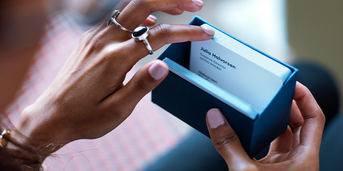 The best Business Card maker is you.