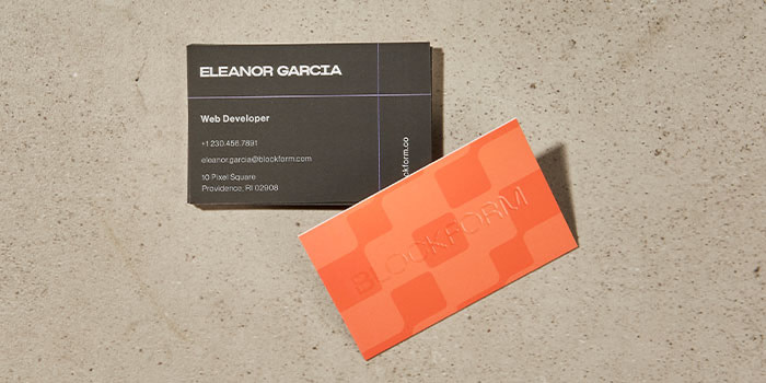 Business Cards.