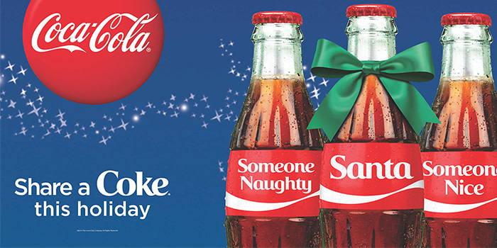 Coca Cola's holiday marketing campaign