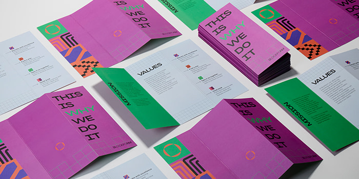 Matte Tri-fold Brochures.