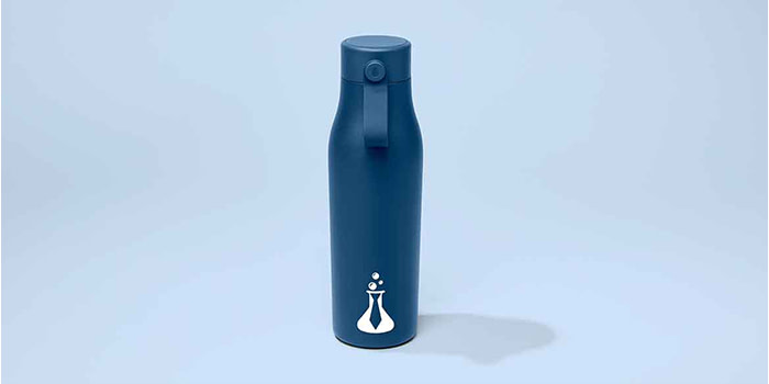 Hireology's custom MOO Water Bottle.