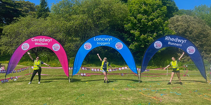 Tara Holland from our e-commerce team travelled across the UK volunteering as a lead event manager for Cancer Research UK.