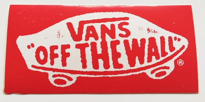 Vans' Stickers. 
