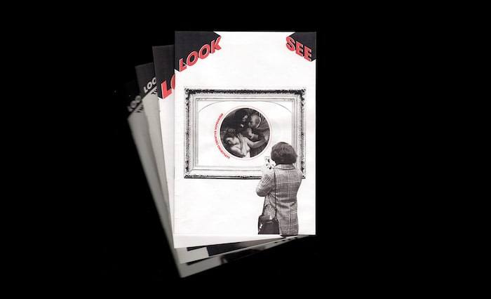 LOOKSEE art zine by Chris Printed This