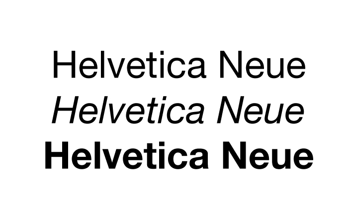 Helvetica Neue