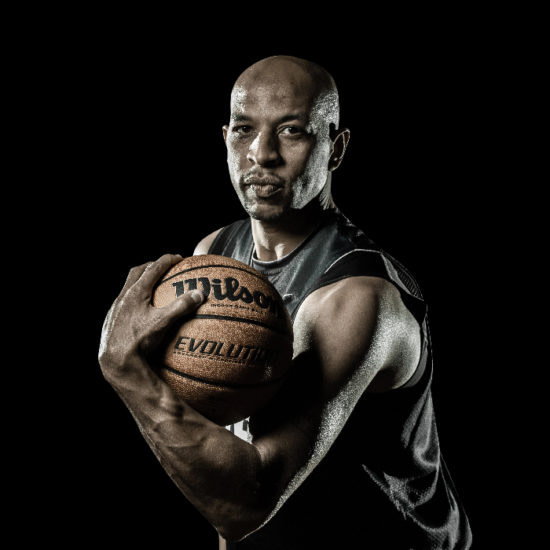 Portrait basketball player Simone Severo