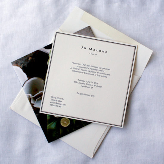 Packaging Inserts Jo Malone