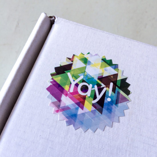 Packaging Insert MOO Yay Sticker