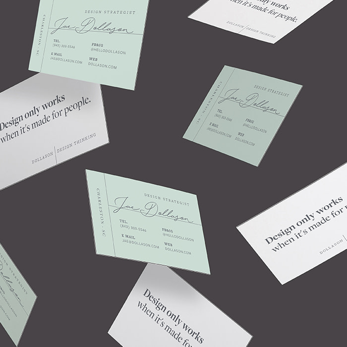 Jae Dollason business cards