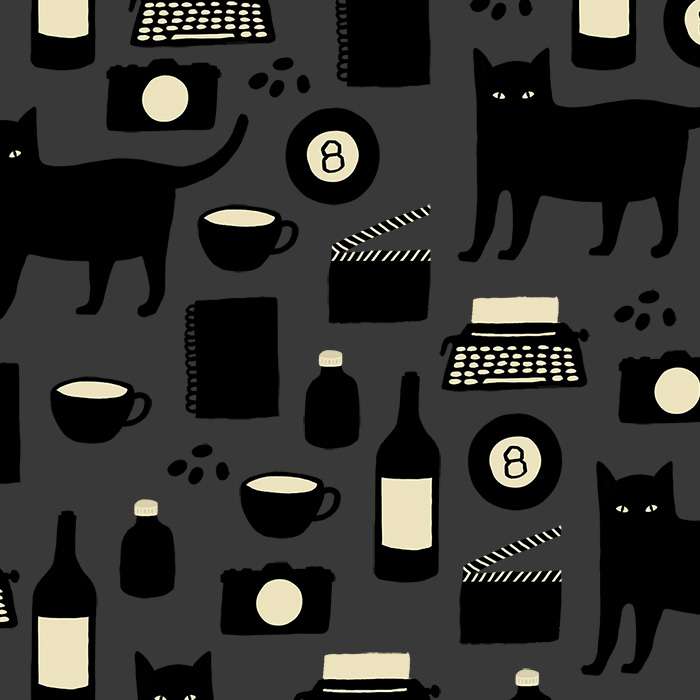Black pattern Melanie Johnsson