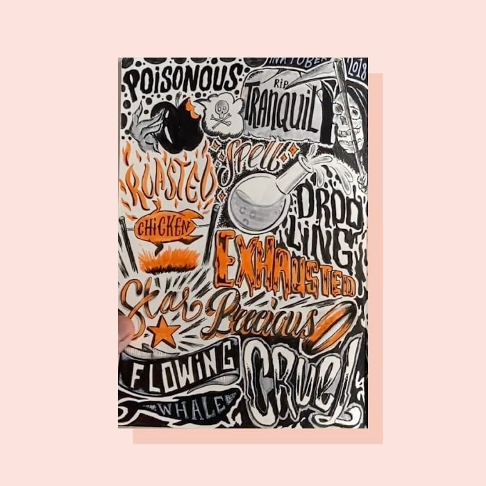 Train doodles by Kevin Rooi