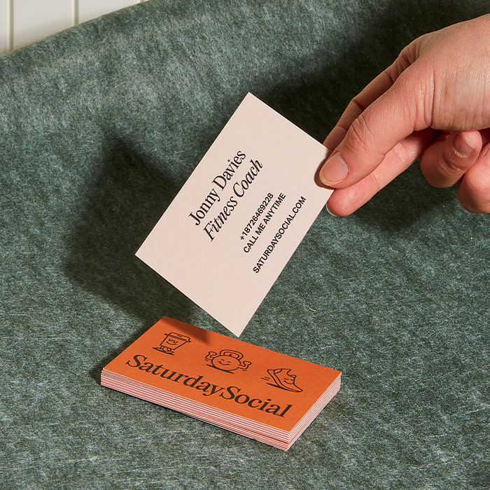 Luxe business cards.