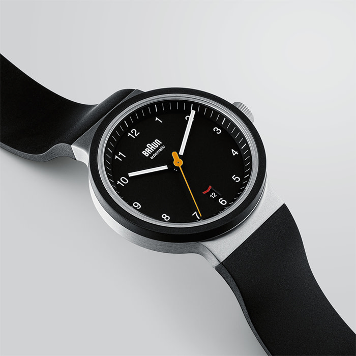 Braun watch.